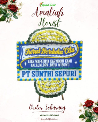 Papan Bunga Duka di Sukamulya