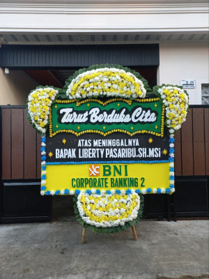 Papan Bunga Duka di Sukamulya