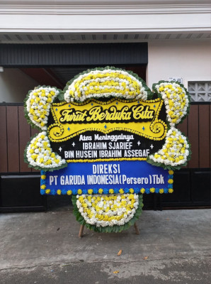 Papan Bunga Duka di Sukamulya