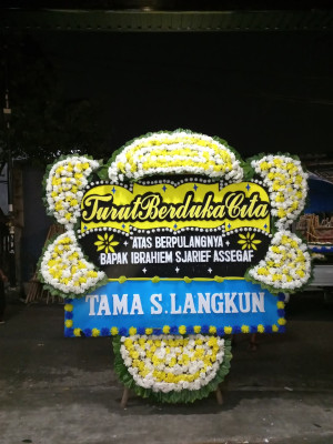 Papan Bunga Duka di Sukamulya