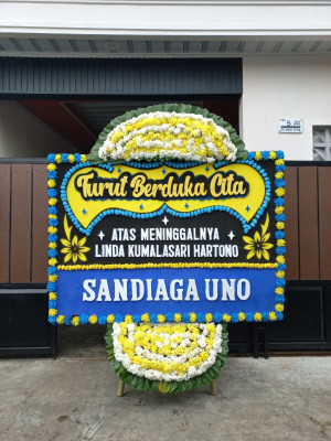 Papan Bunga Duka di Sukamulya